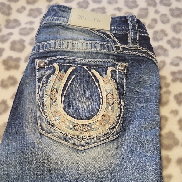 Miss Me Denim - Miss Me Flare Blue Denim Jeans